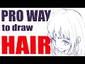 How to Draw Anime Hair Like a Pro