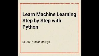 Machine Learning with Python Part 2 - ML Tools Import Libraries and Read Dataset