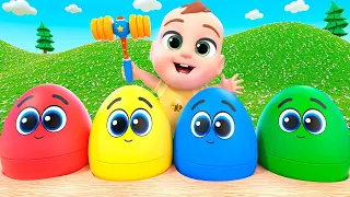 What’s Inside? Magic Surprise Egg Song | Lalafun Nursery Rhymes & Kids Songs