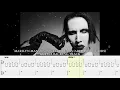 MARILYN MANSON - Sweet Dreams (Are made of this) [GUITARLESS BACKING TRACK + TAB]
