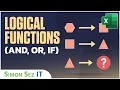 Logical Functions AND OR IF - How to use Logical Functions in Excel