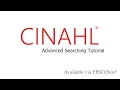 Lagu CINAHL Databases - Advanced Searching Tutorial (Classic EBSCOhost)