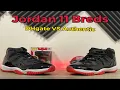 DHGate Jordan 11 breds vs Authentic