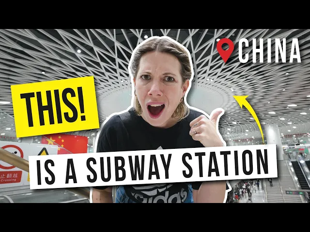 UNBELIEVABLE Infrastructure | China’s MIND-BLOWING metro station