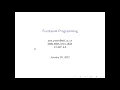 Functional programming an Emacs Lisp view