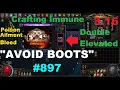 CRAFTING AVOID ELEMENTAL AILMENTS BLEEDING POISON BOOT IN 3 16 Scourge League Poe - 897