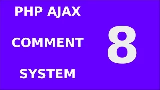 8 Php Jquery Ajax Responsive Comment Form System Tutorial
