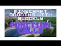 Minecraft Modding with Blockly - Function Calls