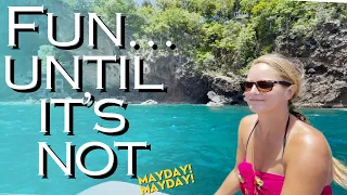 ⛵️MAYDAY! Drifting AT SEA |  Broken Down(again?)😬 | Hallberg Rassy 352 | Sailing Joco