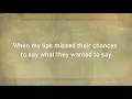 Glances - Sabu [Official Lyric Video] | Parang Kayo Pero Hindi OST