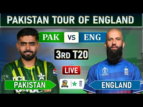 Download MP3 PAKISTAN vs ENGLAND 3rd T20 MATCH LIVE COMMENTARY | PAK vs ENG LIVE MATCH | RAIN & WEATHER UPDATES