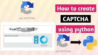 How to create CAPTCHA using python Image Based Captcha Using Python Captcha Python