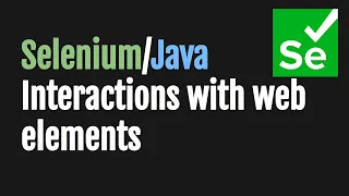 Selenium tutorial on interacting with web elements click send keys clear select submit