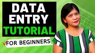 DATA ENTRY TUTORIAL FOR BEGINNERS - ONLINE DATA ENTRY JOB 1ST PART