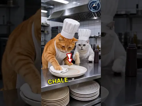 this cat made a beautiful design on plate | But husband did this 😳🫡 #respect #shorts #ytshorts