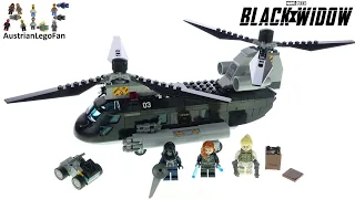 LEGO Marvel 76162 Black Widow's Helicopter Chase - Lego Speed Build Review