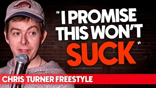 Rapper mixes COMEDY and FREESTYLE...and it's Great?! | Chris Turner Freestyle Rap