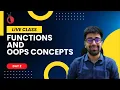 Live DAY 02 - Functions and OOPS Concepts in Python 14 days live classes