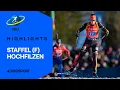 Deutsches Quartett leistet Wiedergutmachung | Highlights deutsch | Staffel | Hochfilzen | Biathlon