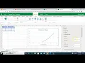 Making a graph using Excel Online