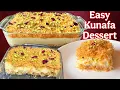 Download Lagu Kunafa Dessert In Indian Style | Easy Arabian Dessert Recipe | Kunafa Dessert Recipe Without Baking