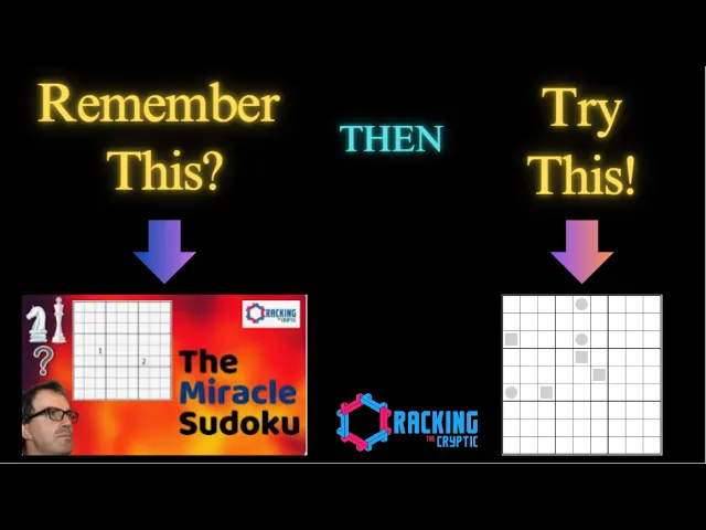 Do you remember The Miracle Sudoku? Then try this!