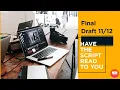 Final Draft 11 Tutorial - Have the Script Read to You