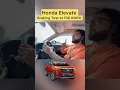 Lagu Honda Elevate Braking Test at 100 KMPH 😱#honda #hondaelevate #elevate  #shorts