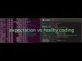 developer expectation vs reality
