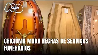 Criciúma adota novo modelo de serviços funerários e fiscalização