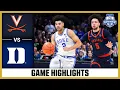 Virginia vs Duke Game Highlights 2026 T Rowe Price ACC Men s Basketball Tournament