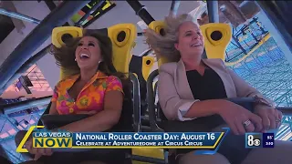 Celebrate National Rollercoaster Day at Adventuredome at Circus Circus