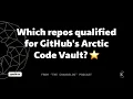 How to know if your code is in GitHub s Arctic Code Vault