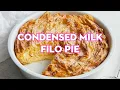 Download Lagu Condensed milk custard filo pie | taste.com.au