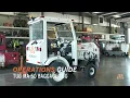 How to Operate a TUG MA-50 Baggage Tug Complete Step-by-Step Operations Guide