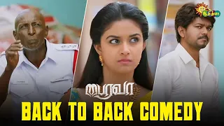 bairavaa super hit comedy scenes vijay motta rajendran sathish thambi ramaiah adithya tv