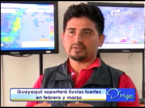 Guayaquil soportará lluvias fuertes en febrero y marzo