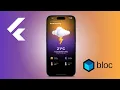 Weather App FLUTTER - BLOC API Tutorial for Beginners