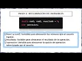 Como declarar las variables en Java programando en java usa DOUBLE o CHAR curso programacion Java