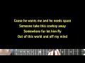 Megan Moroney - Man On The Moon | Karaoke Guitar Instrumental
