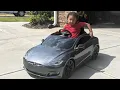 RADIO FLYER TESLA MODEL S KIDS CAR