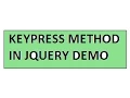 TAMIL KEYPRESS METHOD IN JQUERY DEMO