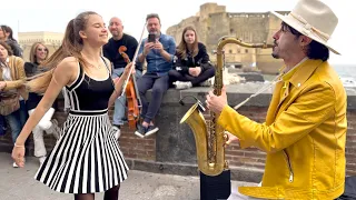 Every Breath You Take The Police Daniele Vitale Karolina Protsenko Sax Violin Cover 