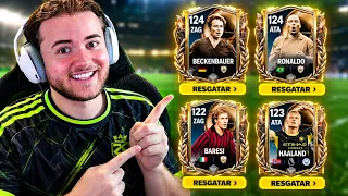 GANHEI 4 NOVOS JOGADORES DA BOLA DE OURO NO FC MOBILE 27