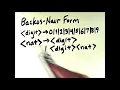 Programming Language Syntax Backus-Naur Form BNF