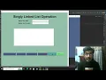 Data structure Lab Project Array Linked list using Python Thinkter GUI mtvcd mkv