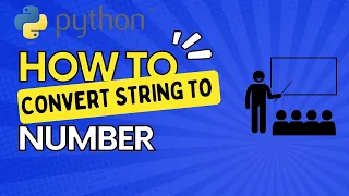 string How to Convert a Python String to Number Python Tips Python Tutorial for Beginners