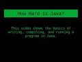 How to Write Your First Java Program