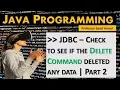Java Programming - JDBC