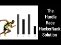 The Hurdle Race HackerRank Solution Explained in Hindi coding4u